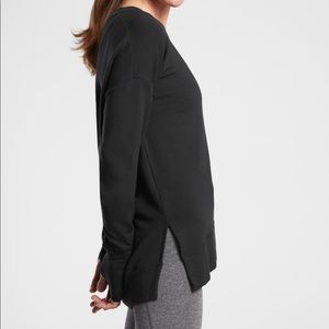 Athleta black coaster luxe sweater